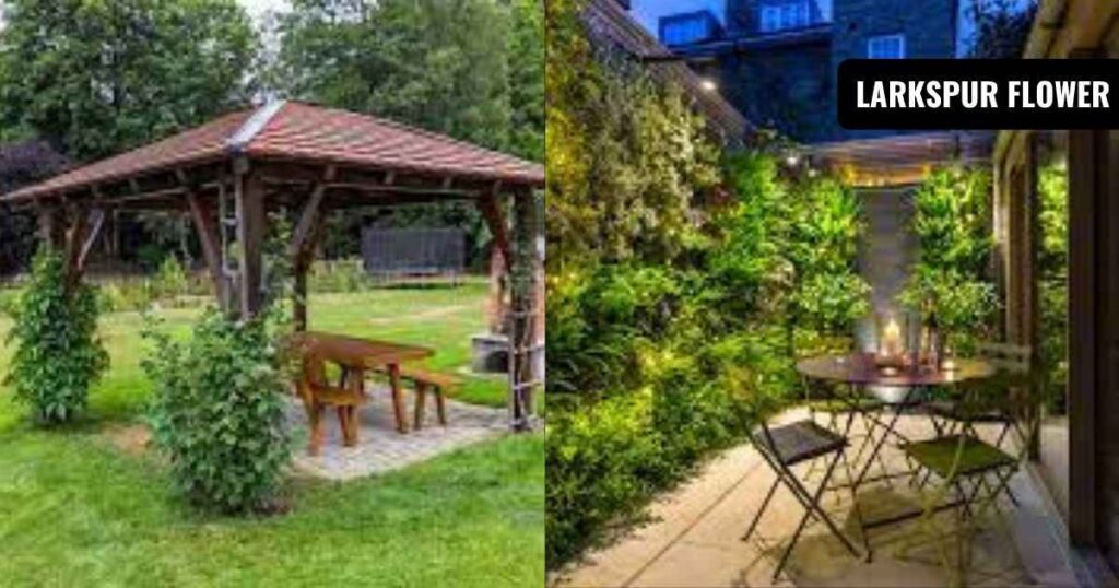 how to build a garden sitting place